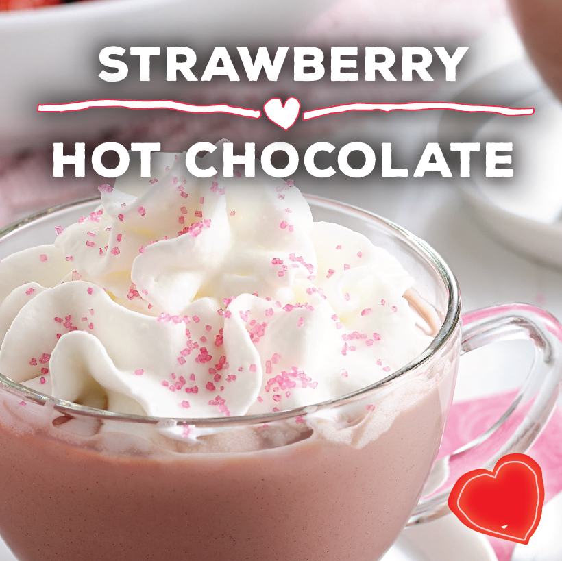 Strawberry Hot Chocolate