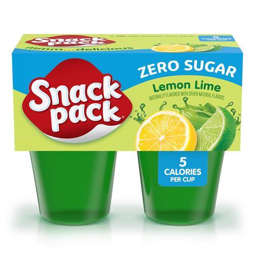 Zero Sugar Lemon Lime Juicy Gels | Snack Pack